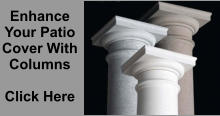 Enhance Your Patio Cover With Columns  Click Here